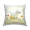 Stupell Industries Spring Lamb Yellow Daffodils Outdoor Printed Pillow